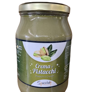 Crema di pistacchi gluten free Squisitaly – vaso vetro kg.1,9