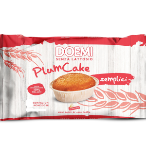 Plumcake semplici Doemi monoporzione – gr. 35 x 72 pezzi