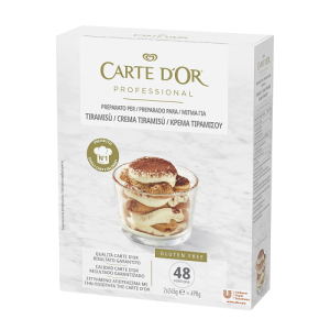 Crema per Tiramisù Carte D’Or (2 buste da 24 porzioni) – confezione da 6 scatole gr.490
