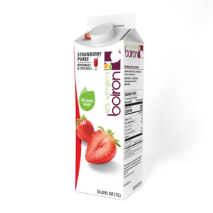 Purea di fragola Boiron 99% frutta – brick lt.1