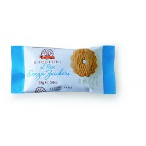 Biscotti al riso senza zucchero Duca D’alba monoporzioni – gr.25 x 30 pezzi