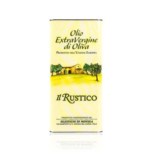 Olio Evo Rustico Oleificio Moniga del Garda Latta 5lt