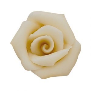 Rosa in marzapane bianca Ice wer – scatola da 24 pezzi