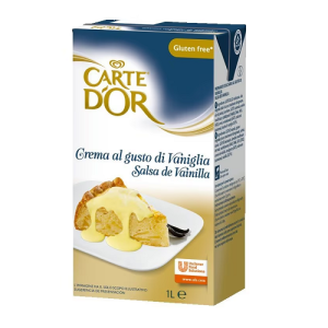 Crema inglese al gusto di vaniglia Carte d’Or – brick lt.1