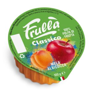 Polpa di mela e albicocca. Frullà gr.100 – scatola da 18 pezzi