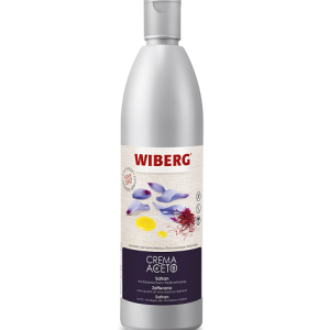 Crema di aceto balsamico allo Zafferano (glassa balsamica) Wiberg – bottiglia ml.500