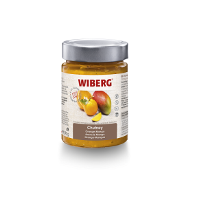 Chutney arancia-mango Wiberg – vasetto gr.390 x 3 pezzi