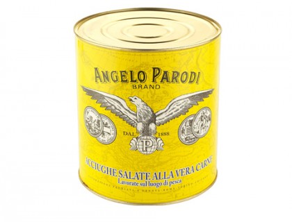 Acciughe salate del cantabrico Angelo Parodi – latta kg.5