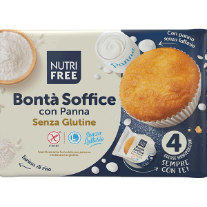 Bontà Soffice con Panna Nutrifree monoporzione gluten free – gr.35 x 24pz