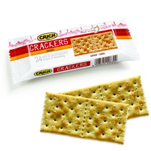 Crackers minipack salati Crich – gr.25 x 100 pezzi
