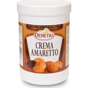 Crema all’amaretto Demetra barattolo kg.1 – confezione da 4 barattoli