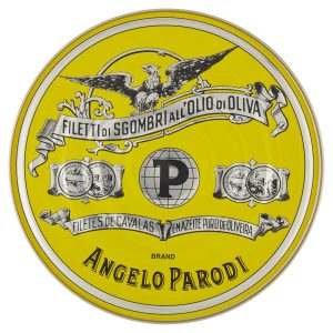 Sgombri a filetti in olio d’oliva Angelo Parodi tamburello – latta kg.1,800 x 4 pezzi