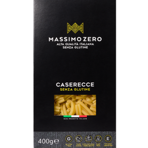 Caserecce Massimo Zero senza glutine – gr.400 x 12 pezzi