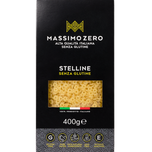 Stelline Massimo Zero senza glutine – gr.400 x 12 pezzi