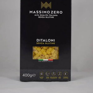 Ditaloni Massimo Zero senza glutine – gr.400 x 12 pezzi