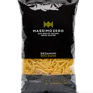 Sedanini Massimo Zero senza glutine – gr.1000 x 8 pezzi